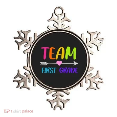 Team 1st Grade Arrow Heart Ornament
