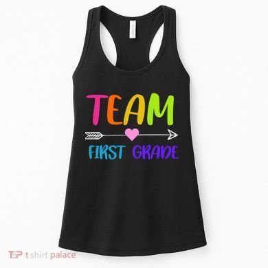 Team 1st Grade Arrow Heart Women's Tank Top