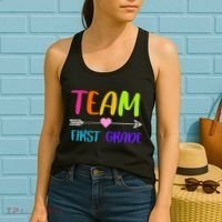 Team 1st Grade Arrow Heart Women's Tank Top thumb 2