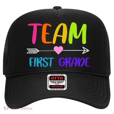 Team 1st Grade Arrow Heart Hat