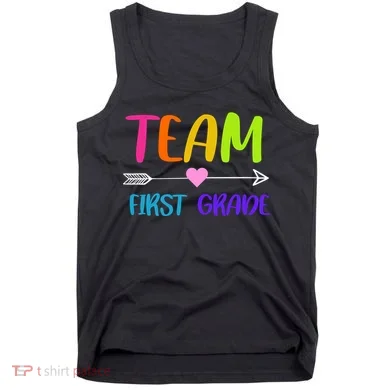 Team 1st Grade Arrow Heart Tank Top