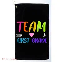 Team 1st Grade Arrow Heart Golf Towel thumb 0