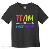 Team 1st Grade Arrow Heart Toddler T-Shirt thumb 0