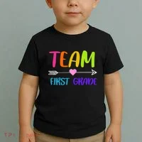 Team 1st Grade Arrow Heart Toddler T-Shirt thumb 2