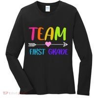 Team 1st Grade Arrow Heart Women's Long Sleeve Shirt thumb 0