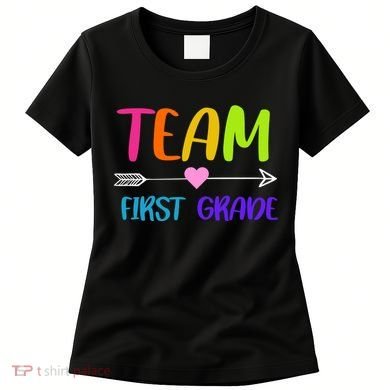 Team 1st Grade Arrow Heart Women's T-Shirt