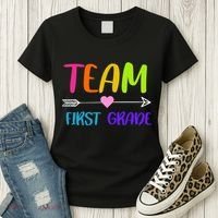 Team 1st Grade Arrow Heart Women's T-Shirt thumb 3