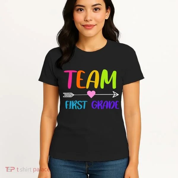 Team 1st Grade Arrow Heart Women's T-Shirt