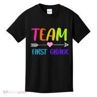 Team 1st Grade Arrow Heart Kids T-Shirt thumb 0