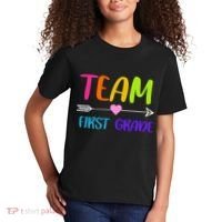 Team 1st Grade Arrow Heart Kids T-Shirt thumb 2