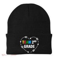 Team 2nd Grade Arrow Heart Beanie thumb 0