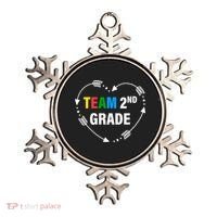 Team 2nd Grade Arrow Heart Ornament thumb 0