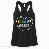 Team 2nd Grade Arrow Heart Women's Tank Top thumb 0