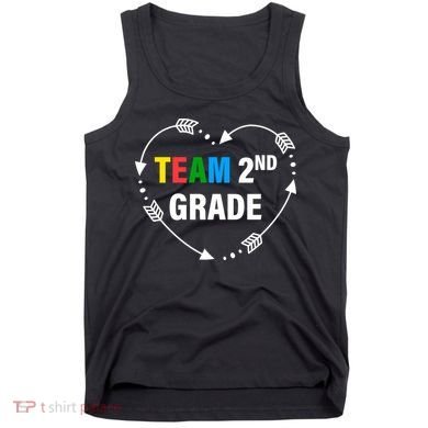 Team 2nd Grade Arrow Heart Tank Top