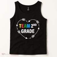 Team 2nd Grade Arrow Heart Tank Top thumb 2