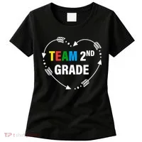 Team 2nd Grade Arrow Heart Women's T-Shirt thumb 0