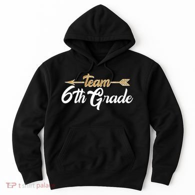 Team 6th Grade Golden Arrow Hoodie