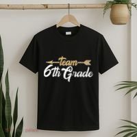 Team 6th Grade Golden Arrow T-Shirt thumb 2