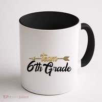 Team 6th Grade Golden Arrow Coffee Mug thumb 1