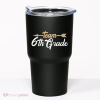 Team 6th Grade Golden Arrow Tumbler thumb 0