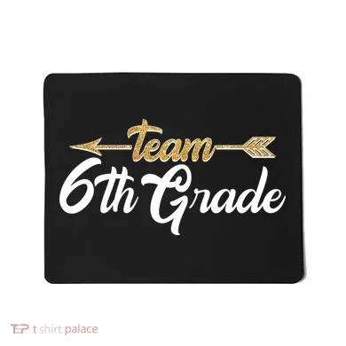 Team 6th Grade Golden Arrow Mousepad