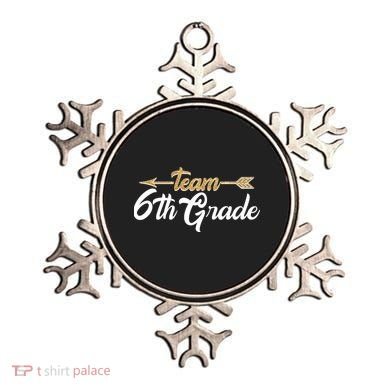Team 6th Grade Golden Arrow Ornament