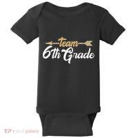 Team 6th Grade Golden Arrow Baby Bodysuit thumb 0