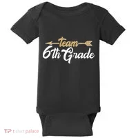 Team 6th Grade Golden Arrow Baby Bodysuit thumb 0