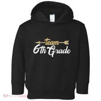 Team 6th Grade Golden Arrow Toddler Hoodie thumb 0