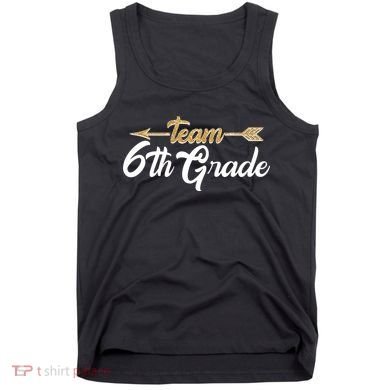 Team 6th Grade Golden Arrow Tank Top