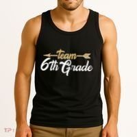 Team 6th Grade Golden Arrow Tank Top thumb 3
