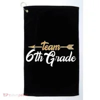 Team 6th Grade Golden Arrow Golf Towel thumb 0