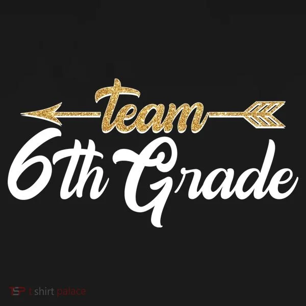 Team 6th Grade Golden Arrow Women's T-Shirt