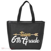 Team 6th Grade Golden Arrow Tote Bag thumb 0