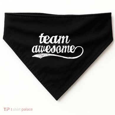 Team Awesome Retro USA-Made Doggie Bandana