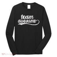 Team Awesome Retro Long Sleeve Shirt thumb 0