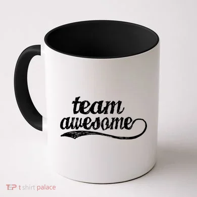 Team Awesome Retro Coffee Mug