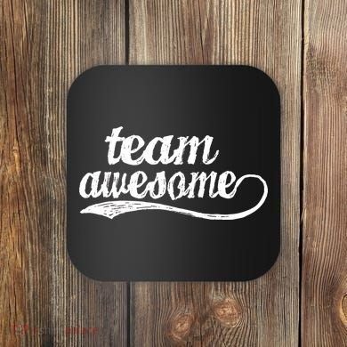 Team Awesome Retro Coaster