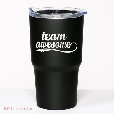 Team Awesome Retro Tumbler