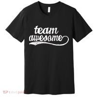 Team Awesome Retro Premium T-Shirt thumb 0