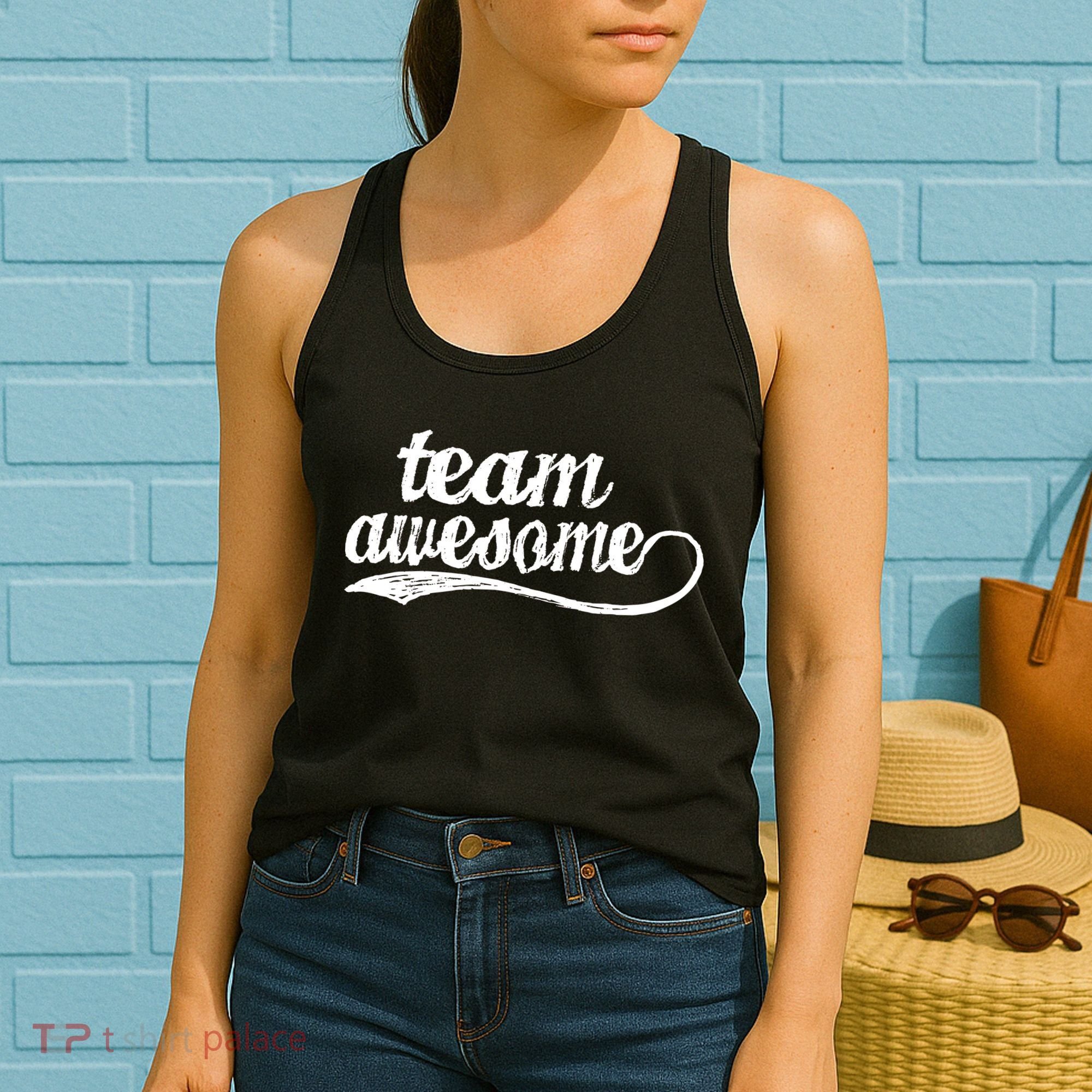 Team Awesome Retro Women's Tank Top