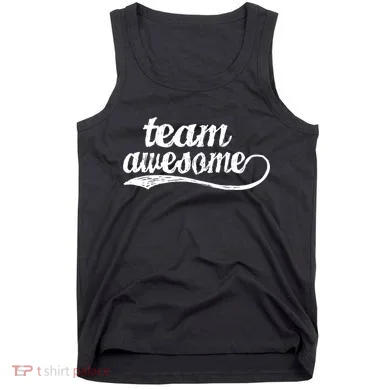 Team Awesome Retro Tank Top
