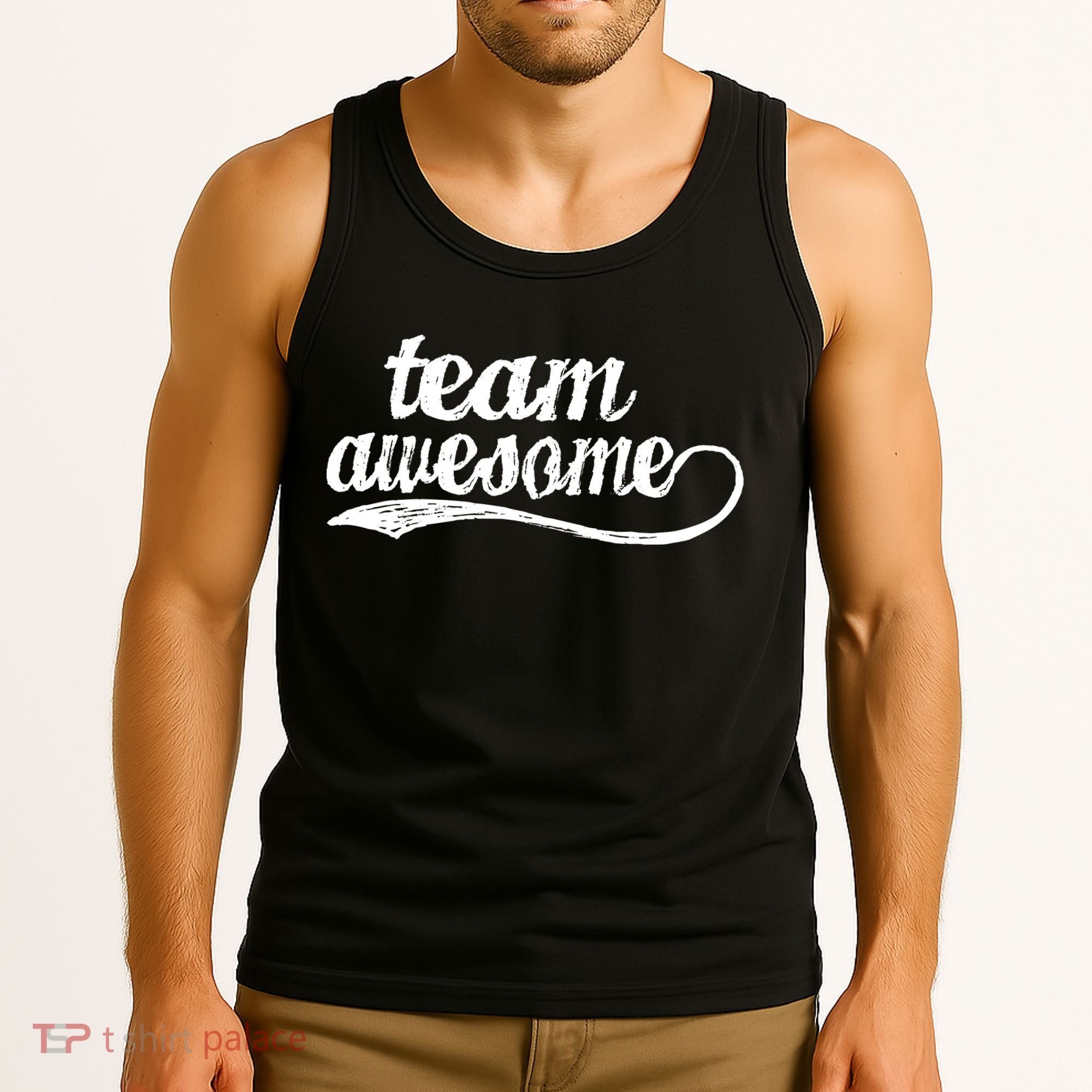 Team Awesome Retro Tank Top
