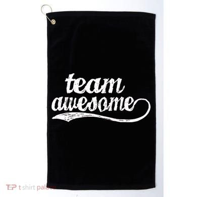 Team Awesome Retro Golf Towel