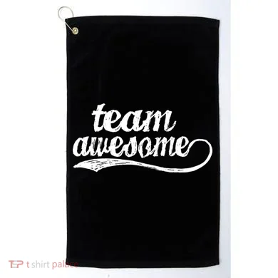 Team Awesome Retro Golf Towel