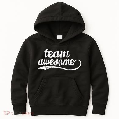 Team Awesome Retro Kids Hoodie