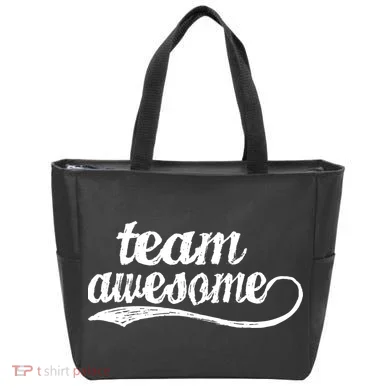 Team Awesome Retro Tote Bag