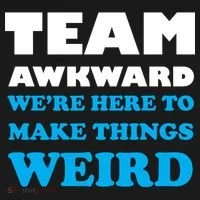 Team Awkward Were Here To Make Things Weird Women's Hoodie thumb 2