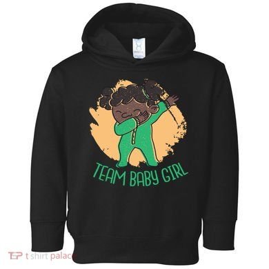 Team Baby Girl Dabbing Funny Toddler Hoodie