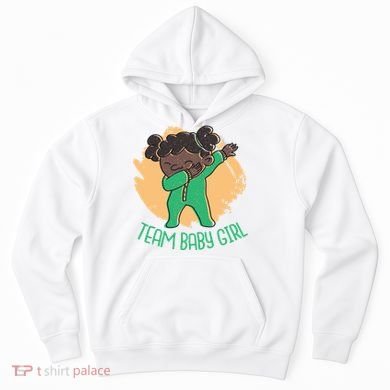 Team Baby Girl Dabbing Funny Hoodie